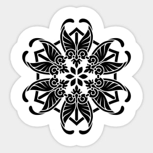 Inspirational MANDALA T-SHIRT MANDALA 012 Sticker